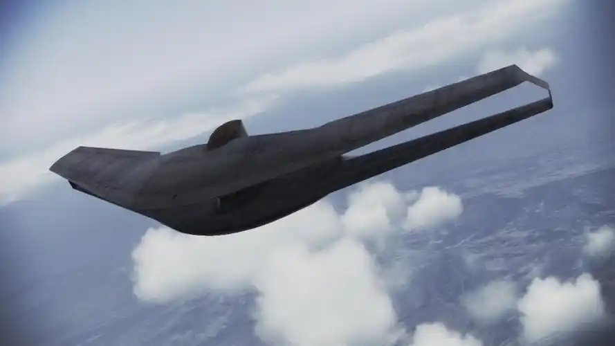 doe的核心产品,x-49夜鸦 .(图片源自于皇牌空战:无限)