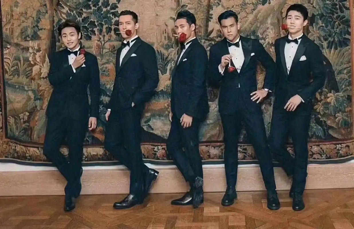 袁弘的伴郎团,至今无人超越[喵喵]