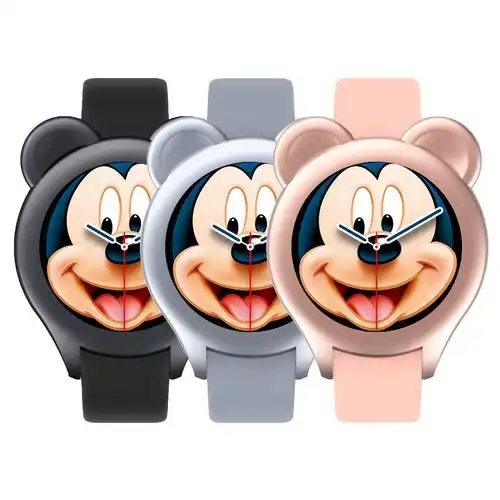 儿童卡通米老鼠智能手环 全圆屏低功耗心率血压血氧监测 运动手表