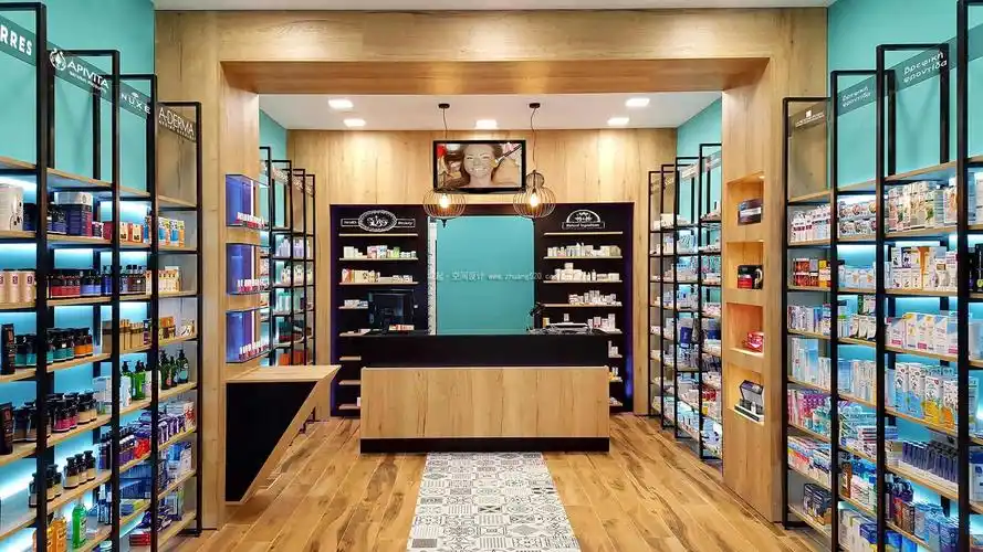 化妆品店设计装修效果图片