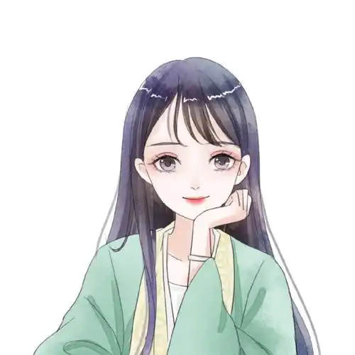 古风手绘少女头像