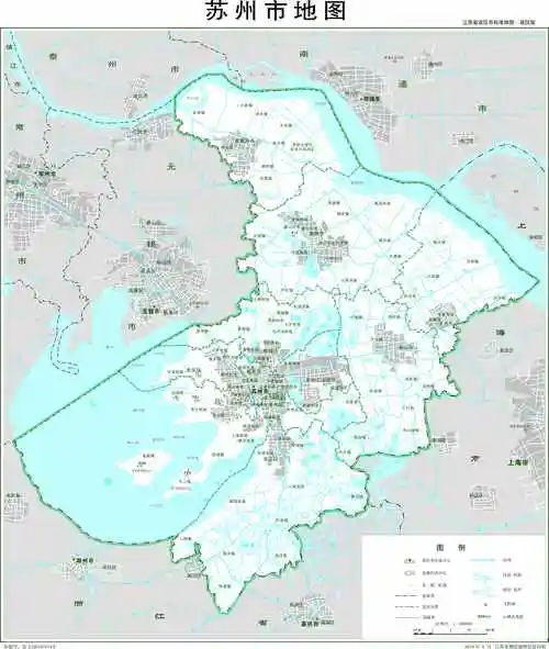 苏州地图全图江苏省苏州市地图