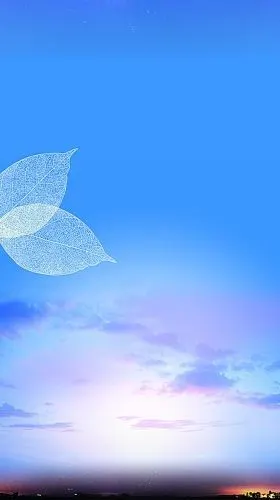 蓝色大气h5背景