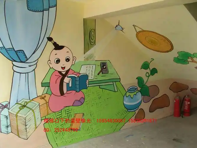 北京手绘幼儿园国学壁画的公司