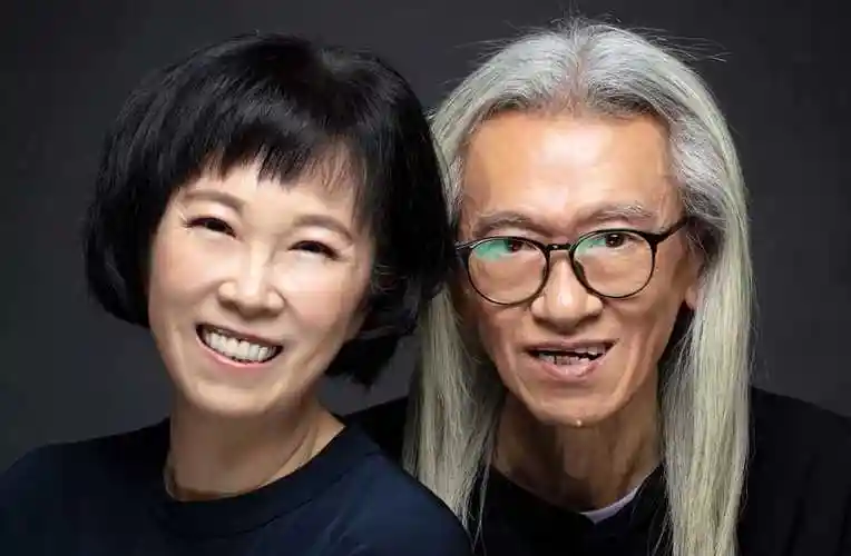 熊美玲(左)和林秋离(右)