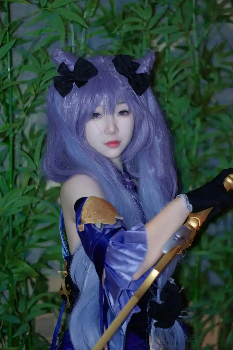 刻晴正片#二次元 #cos #原神 - 抖音