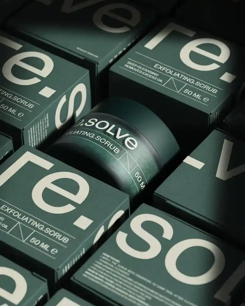 护肤设计分享荷兰现代男士美容产品包装