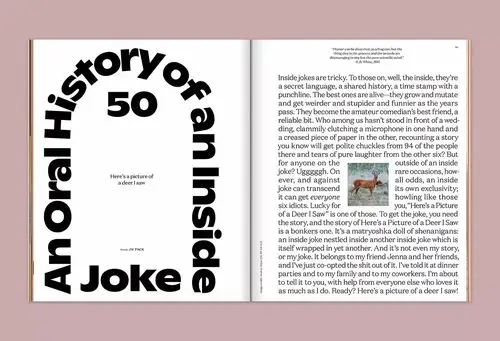 gossamer杂志内页排版设计 - 设计之家