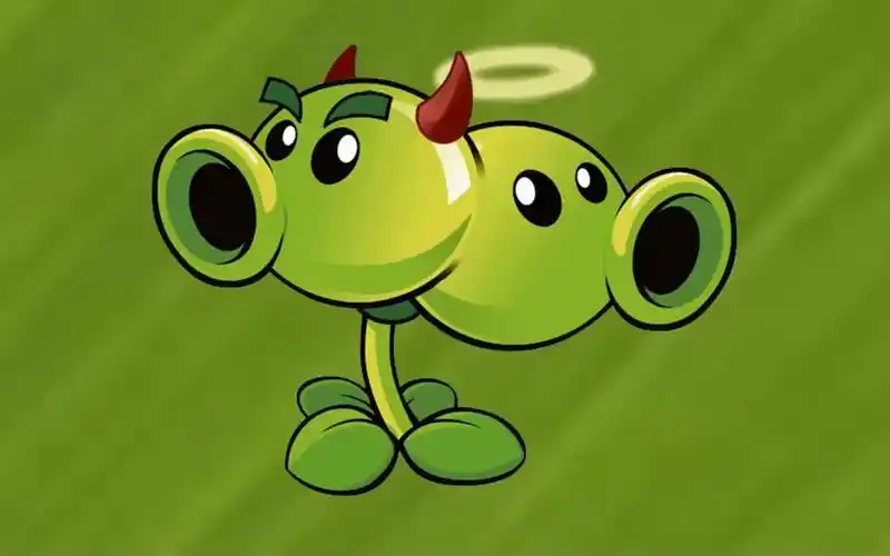 植物大战僵尸2豌豆射手家族pk小丑僵尸