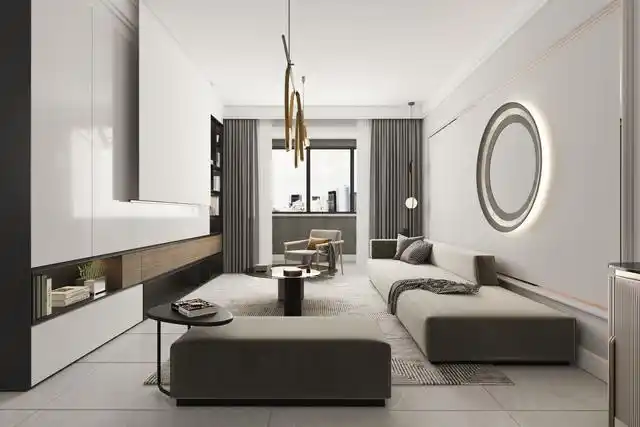 140㎡现代简约轻奢风格装修|优雅时尚,品质与设计感