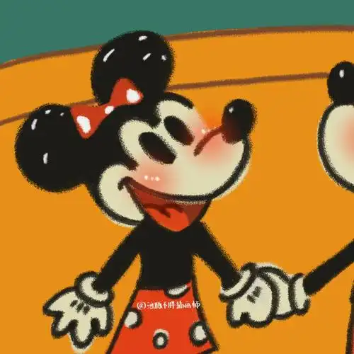 米奇可爱情侣头像第一弹