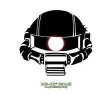 扎古黑白头像-高达头像高达