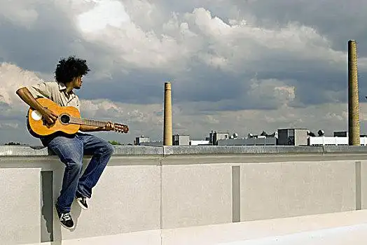 弹吉他图片_弹吉他图片大全_弹吉他图片素材