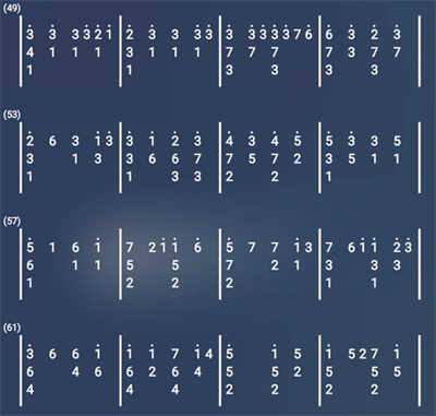 光遇钢琴雨爱简谱-钢琴雨爱简谱介绍-玩意手游网