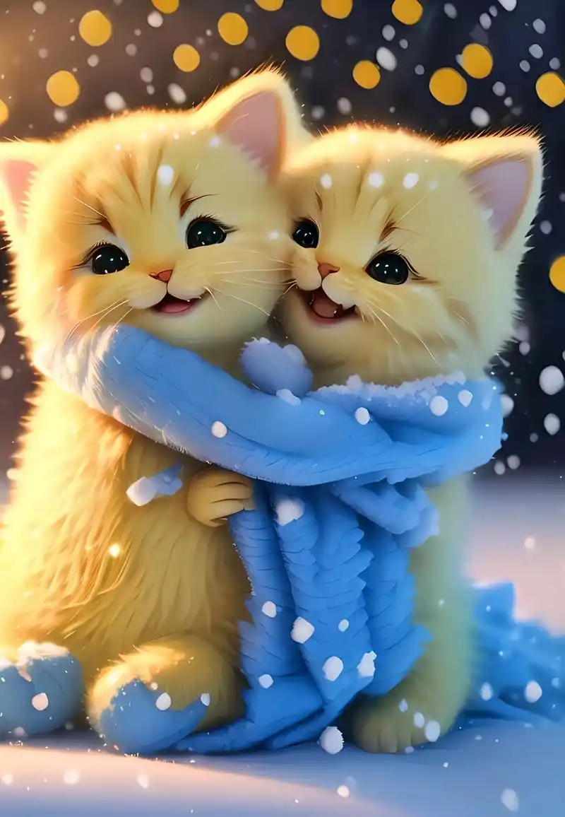 这么萌萌哒的小猫咪可爱到你没呀?#治愈系壁纸 #治愈猫咪 # - 抖音