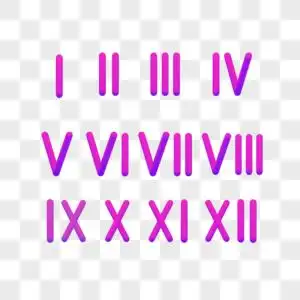 希腊教会希腊数字素材