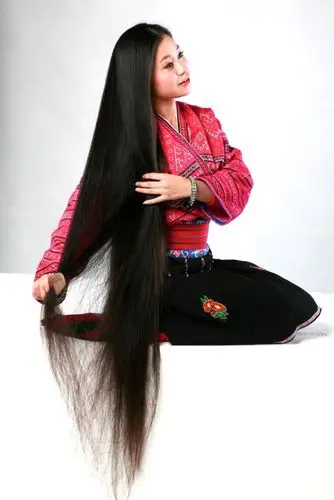 秀秀美美的长发