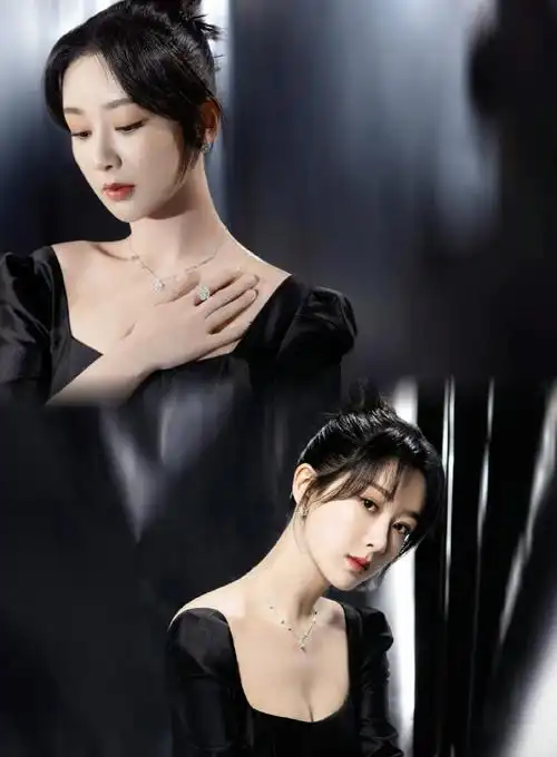 杨紫说土味情话##杨紫蔷薇花裙