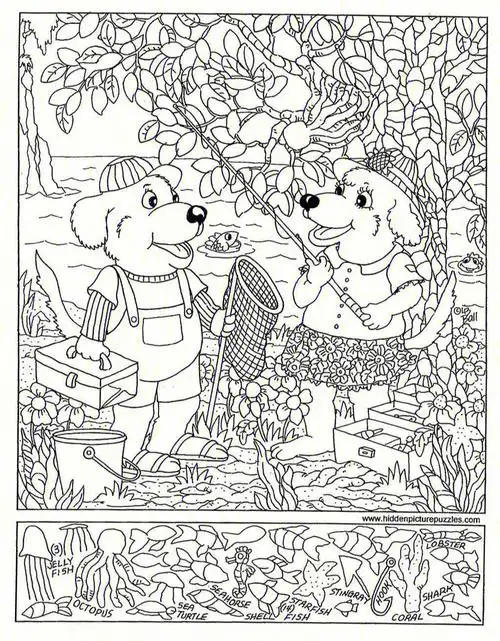 专注力小游戏寻找隐藏图形