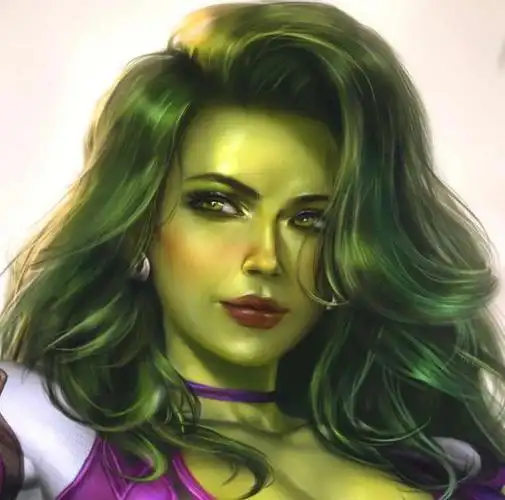 今日壁纸身强体壮女浩克