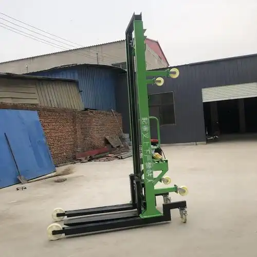 电动液压车升高车工地电动上砖机