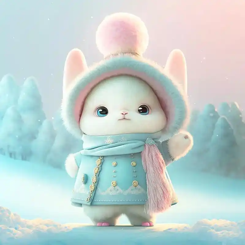 2023兔年头像 #可爱卡通头像 #十二生肖头像 #祝大家 - 抖音