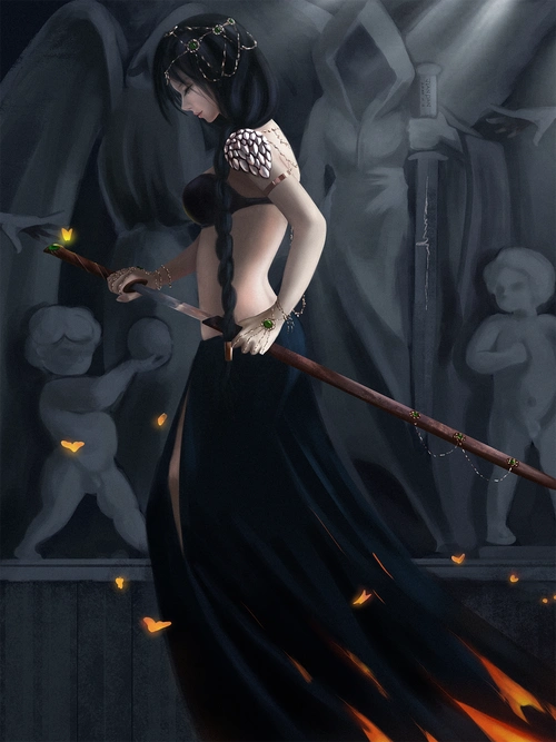 鬼刀:风铃公主(临摹)