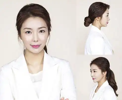 韩式发型扎法步骤 示范职场开运术