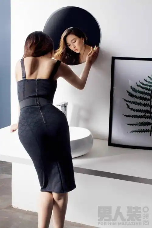 马苏男人装狂野火辣性感写真图片