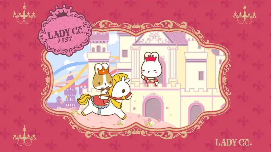 简约风格ladycc可爱卡通系列电脑桌面壁纸第二辑