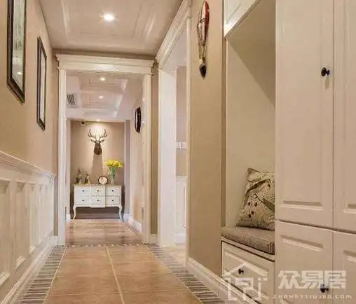 2019进门走廊窄鞋柜效果图 四款进门走廊窄鞋柜装修实景图