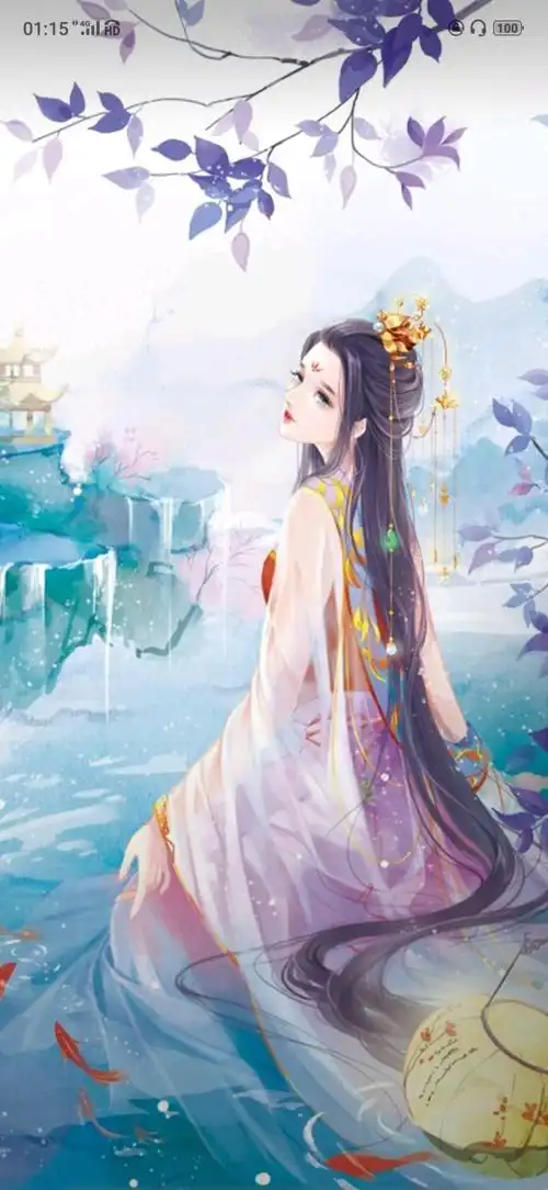 古风美图女生壁纸唯美古风的美人图手绘