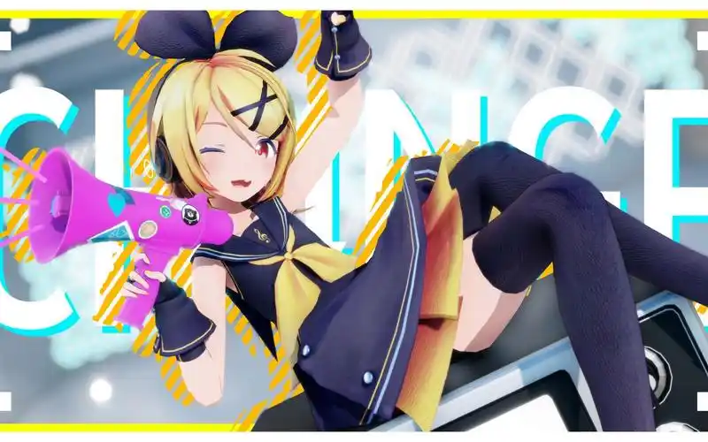 【mmd】ch4nge - sour式鏡音鈴