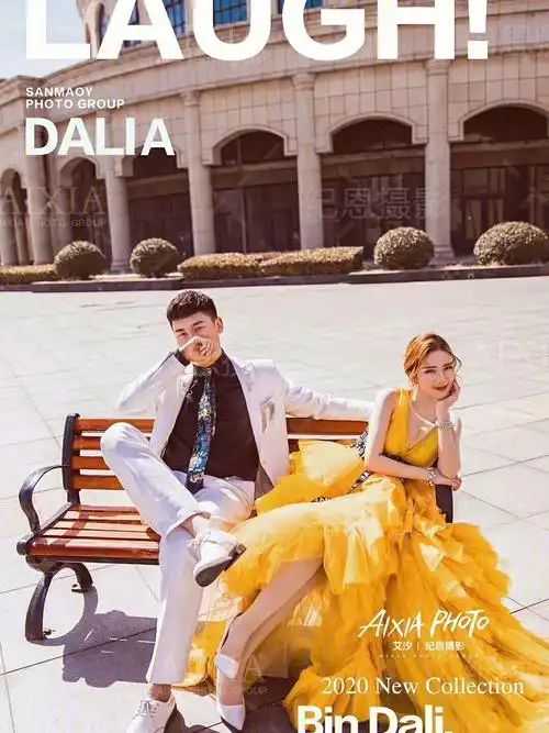 与众不同的彩色婚纱照爱了爱了78