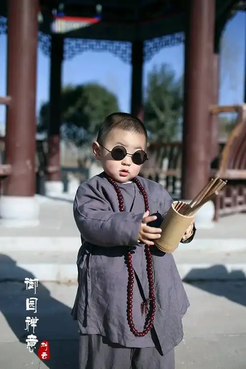 【御园禅意】- 萌萌哒小和尚禅游磁县古御园!