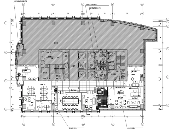 [福建]恒基集团办公室混搭风格-办公空间装修-筑龙室内设计论坛