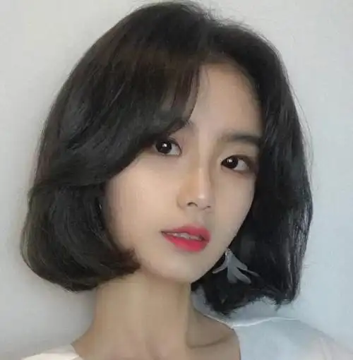 最近流行一种发型叫"韩式短发",照着剪也太美了|圆脸|脸型|减龄_网易