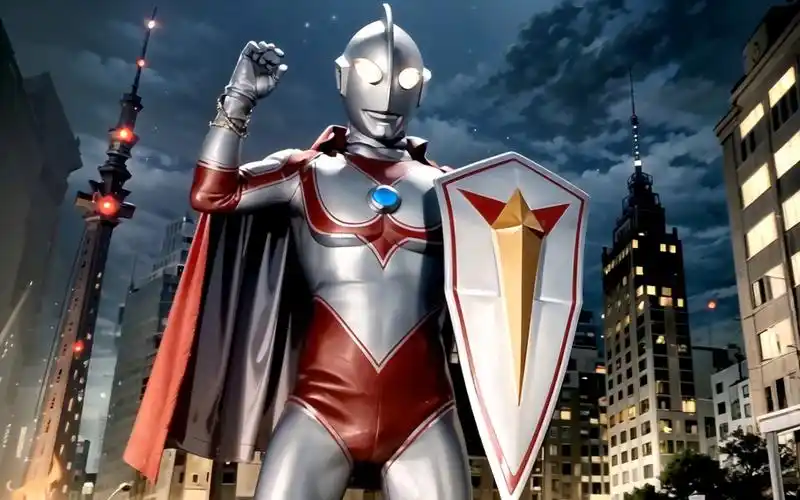 ai绘画下的杰克奥特曼