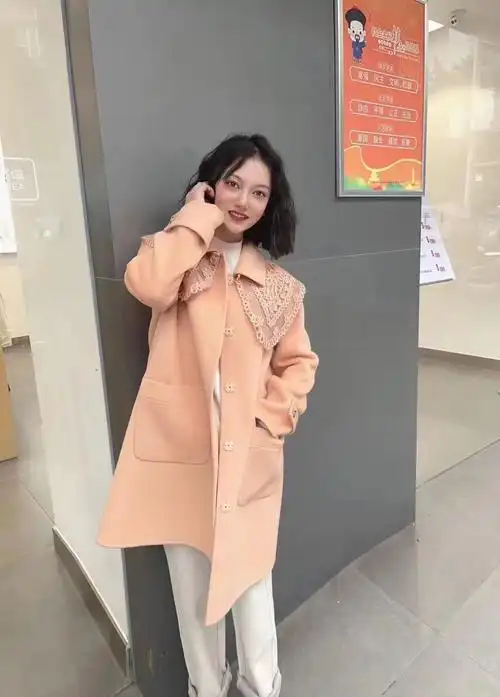 橘粉色调一穿上秒变温柔小姐姐～爱了爱了