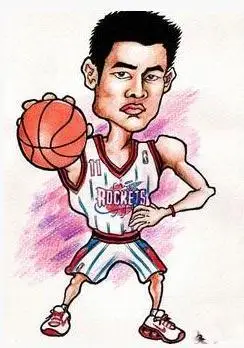 姚明简笔画视频