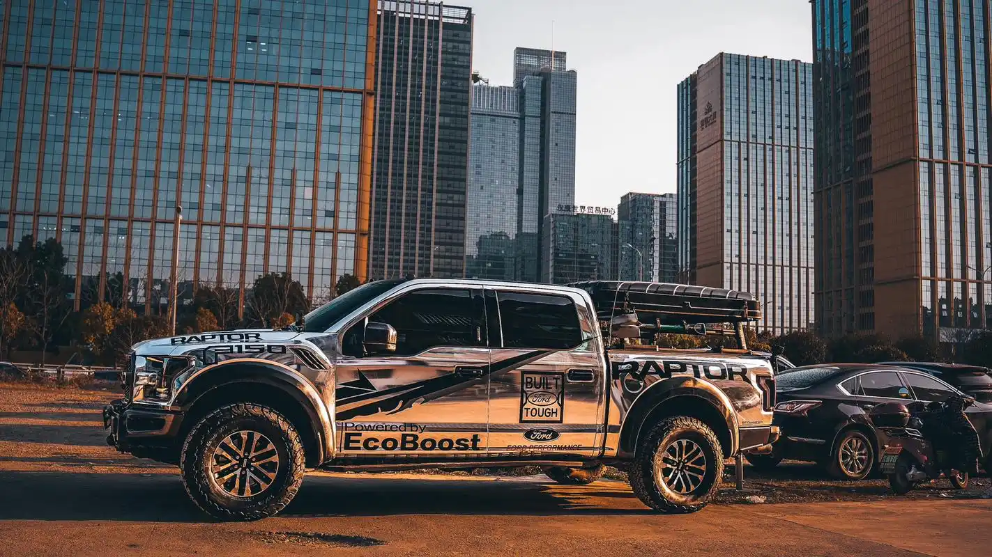 福特猛禽f150后斗改装案例推荐|ada车顶帐 男人的大玩具 福特猛禽f150