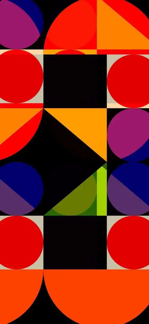 多彩壁纸693期|一组几何设计壁纸 高清壁纸无水印