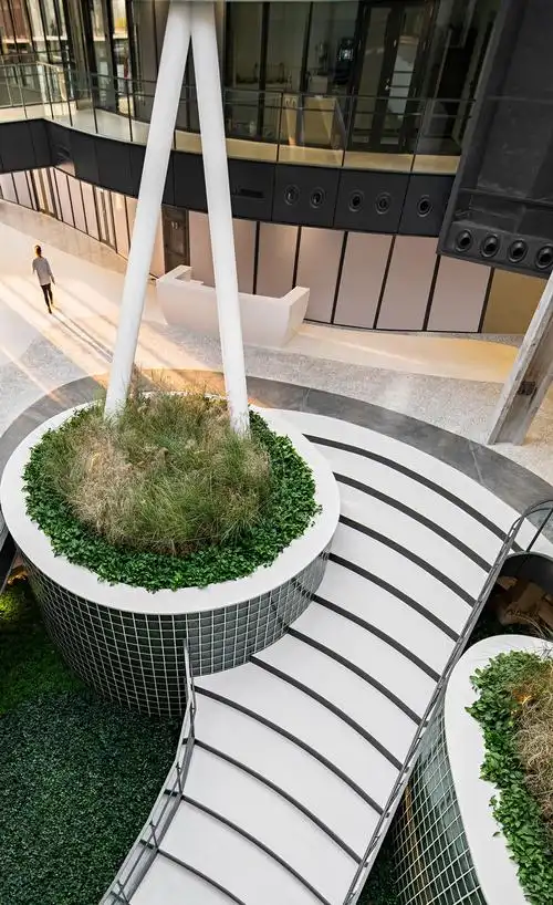 ▼建筑中庭花园 yan photostudio