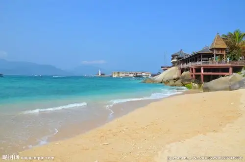 沙滩摄影图__山水风景_自然景观_摄影图库_昵图网nipic.com