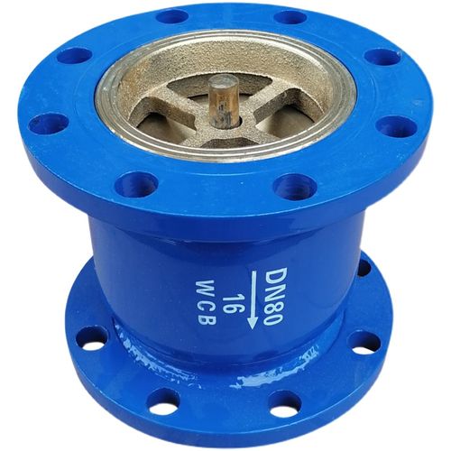 hc41x16法兰消声止回阀水泵wcb碳钢消音卧式单向止回阀