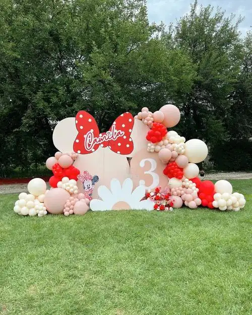 米妮主题生日布置