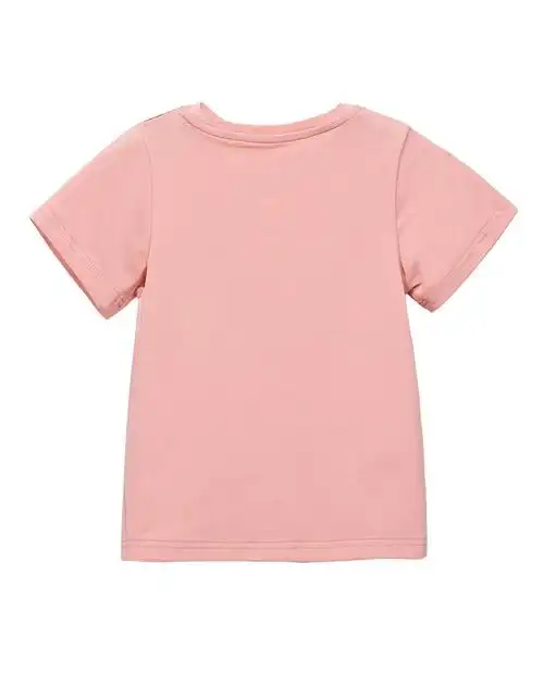 男童粉色短袖t恤