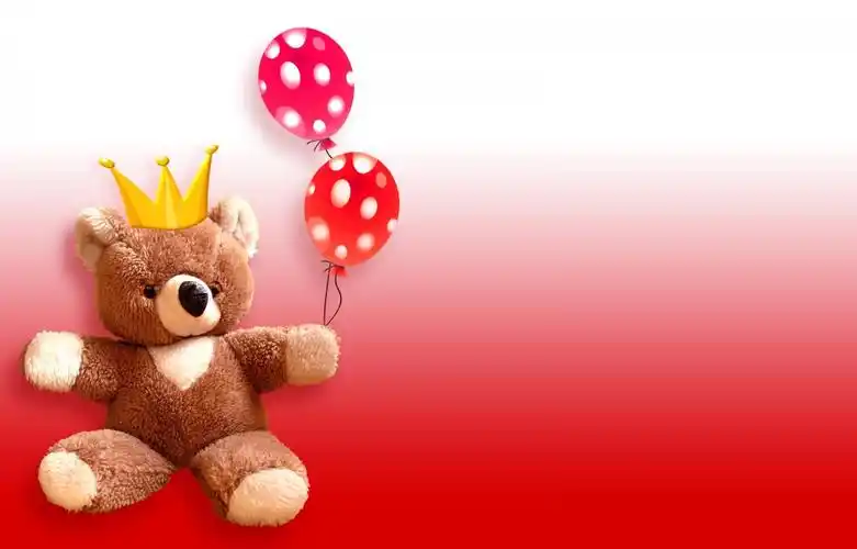 可爱小熊背景图片,高清图片