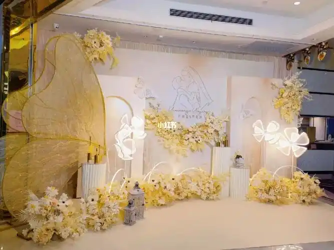 东莞婚礼香槟色婚礼布置