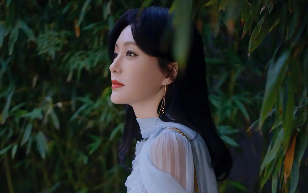 秦岚仙气时尚高清桌面壁纸